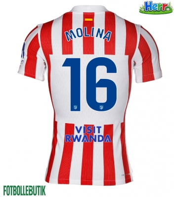 Atletico Madrid Nahuel Molina #16 Hemmatröja 2025-26 Kortärmad
